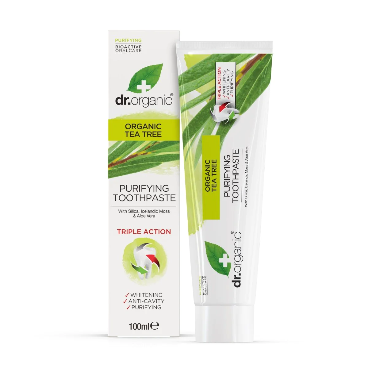 Pasta de dents d'arbre de te 100 ml