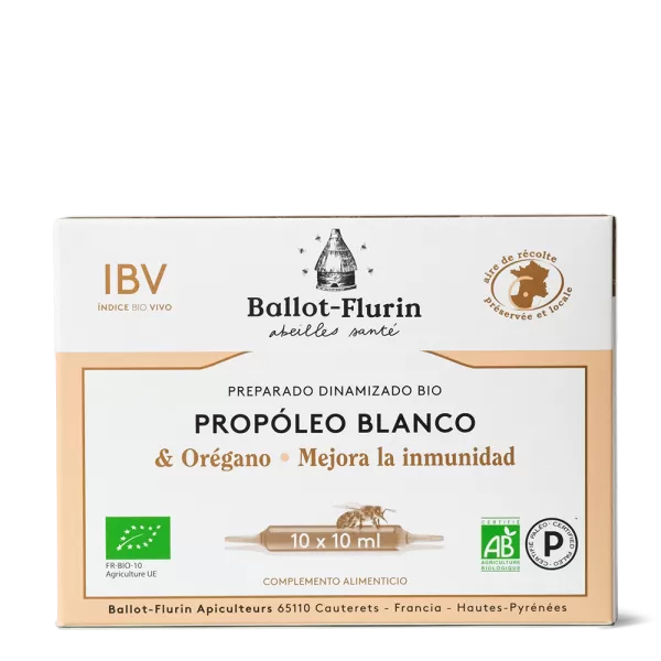 Preparat dinamitzat bio Pròpolis blanc & Orenga