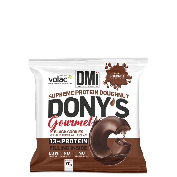 DONY’S GOURMET Black cookies amb crema de xocolata