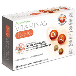 Vitamina D3,K2,ZN&MG
